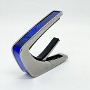【アウトレット1点限り】 タリア カポ Thalia Capos Exotic Shell Series Electric Blue Angel Wing / Black Chrome ギター 12インチフレットパッド付属