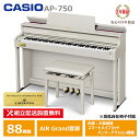 CASIO AP-750GB グレーベージュ CELVIANO (メーカー3年保証) カシオ 高低椅子付属 【配送設置無料(沖縄・離島納品不可)】