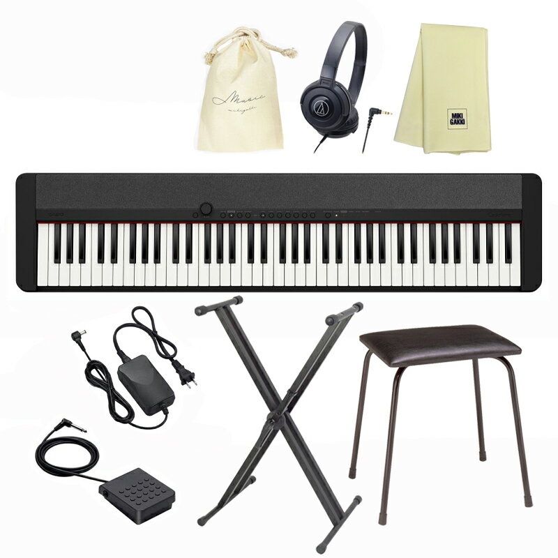 CASIO CT-S1-76BK Xɡڥ(SP3)ػ(CB5)إåɥե(ATH-S100)塢ڴ說å...