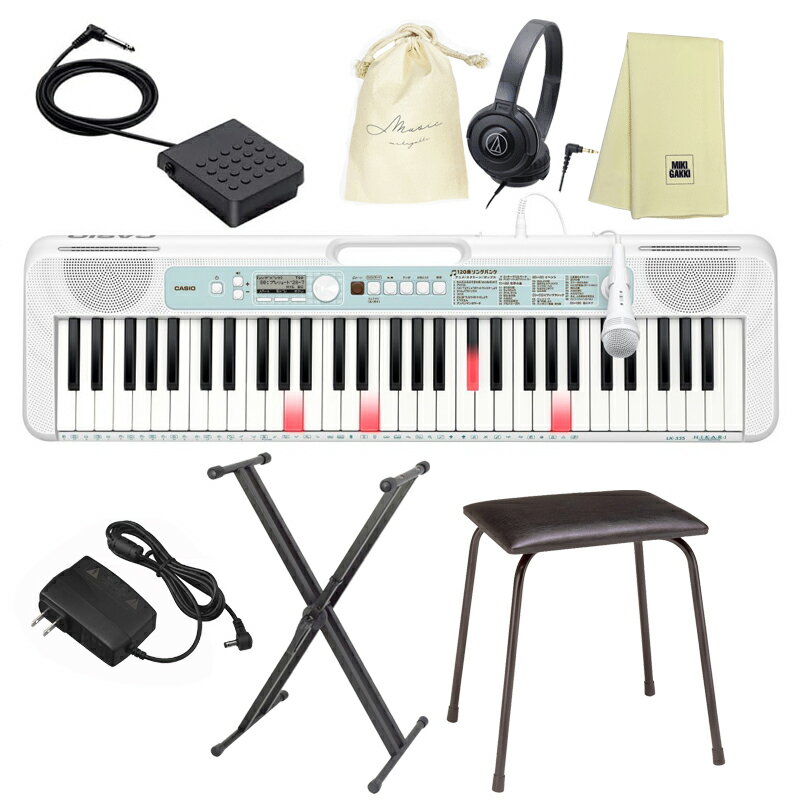 CASIO () LK-335 Xܡɥɡػ(CB5)ڥ(SP-3)إåɥե(ATH-S100)塢...