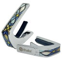 タリア カポ Thalia Capos DELUXE Series CH-STAINED GLASS / STAINED GLASS Chrome ギター 12インチフレットパッド付属