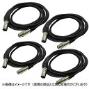 【キャノンマイクケーブル 3m / 5mセット】XLR ケーブル キャノン (XLR-XLR) 各2本セット