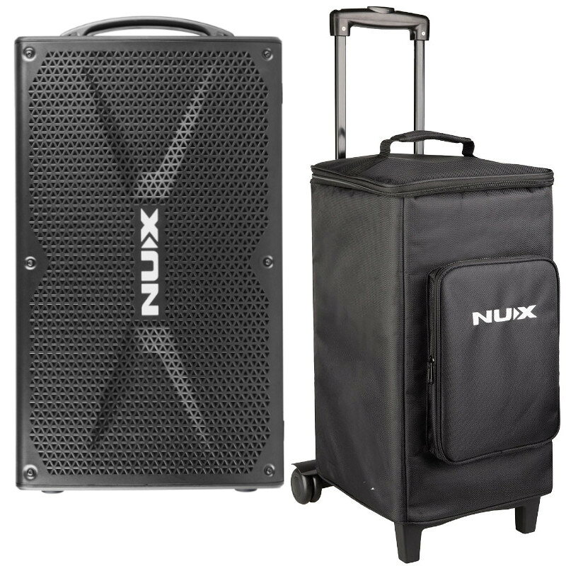 《セット内容》 ・Busking 200FR (NBA-200FR) ・専用Trolley Bag バスキング200FRは大容量リチウムバッテリーを内蔵。音質、出力、重量の絶妙なバランスを実現し、屋外での使用はもちろん、屋内での使用にも柔軟に対応します。 フルレンジかつ比較的ニュートラルな周波数特性によりバランスのとれた サウンド。楽器、ボーカル、音楽再生を問わず、クリアで心地よいサウンドを再現します。 - 最大6時間の使用が可能なバッテリーを内蔵。 - 軽量なABS筐体に、最大出力276 WのクラスDアンプ、8インチ・フルレンジスピーカー x 1、3インチ・ツイーター x 2を組み合わせ、音質、出力、重量の絶妙なバランスを実現。 - フルレンジかつフラットな周波数特性により、多彩な楽器、ボーカル、音楽再生を問わずクリアなサウンドを再現。 - EQコントロールを備えた2つの独立した入力チャンネル。プロ仕様のデジタルリバーブエフェクトも内蔵。 - 録音や配信に便利なモバイルデバイス出力用のボリューム付きアウトプット端子を装備。 - Bluetoothオーディオ再生に対応。 ? Impedance 　Channel 1: Hi-Z 1 MΩ, Line 10 KΩ 　Channel 2: Hi-Z 1 MΩ 　AUX In: 20 KΩ 　Smartphone In / Out: 20 KΩ / 470 Ω 　Line In / Dual In: 100 KΩ 　Line Out / Dual Out: 200 Ω 　DI Out: 300 Ω ? Speakers: 8″ Full-Range Speaker × 1; 3″ Tweeter × 2 ? Frequency Response: 60 Hz?20 kHz ? Amplifier: Class-D ? Output Power: 276 W (AC Power) / 236 W (Battery) ? Built-in Lithium Battery: 4400 mAh, approx. 6 hours ? Dimensions: 462 (L) × 261 (W) × 272 (H) mm ? Net Weight: 9.4 kg 付属品: 電源ケーブル、1/8” TRRSオーディオケーブル、NBT-1 Bluetoothモジュール関連商品NUX Busking 200FR (NBA-200FR) + Tro...《在庫あり 即納可能》 ヤマハ MS101-4 x2 パワードスピーカ...61,490円40,920円《在庫あり 即納可能》 ヤマハ MS101-4 パワードスピーカー マ...《在庫あり 即納可能》 ヤマハ MS101-4 パワード モニター ス...37,268円45,100円《在庫あり 即納可能》 ヤマハ MS101-4 パワードスピーカー マ...《在庫あり 即納可能》 ヤマハ MS101-4 パワードスピーカー マ...20,460円28,050円《在庫あり 即納可能》 ヤマハ MS101-4 パワードスピーカー マ...《在庫あり 即納可能》 ヤマハ MS101-4 パワード モニター ス...24,750円31,680円《在庫あり 即納可能》 ヤマハ MS101-4 パワード モニター ス...《在庫あり 即納可能》 ヤマハ MS101-4 パワード モニター ス...30,800円20,900円