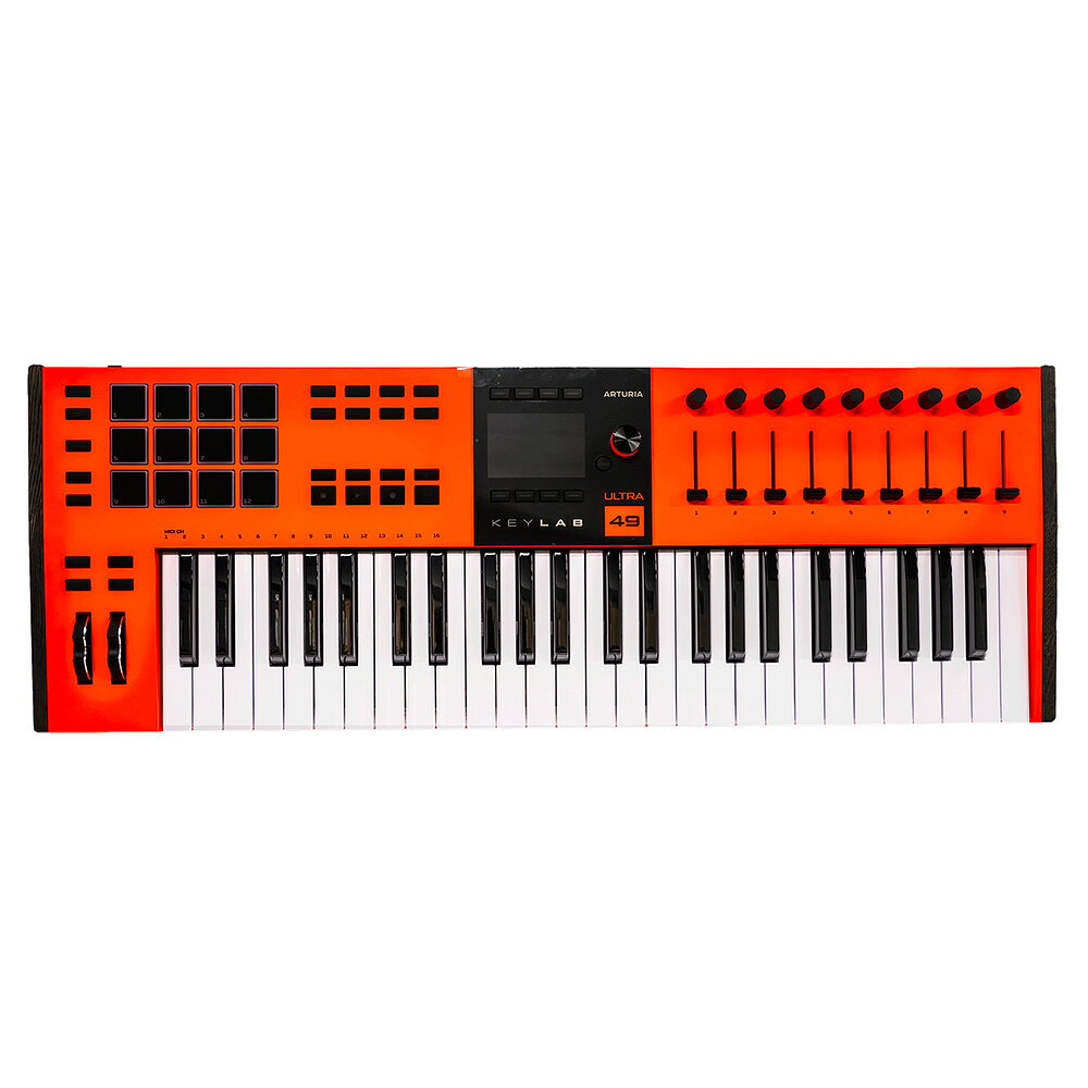 Arturia 49鍵盤 MIDI キーボード KeyLab MK3 49 Ultra Edition