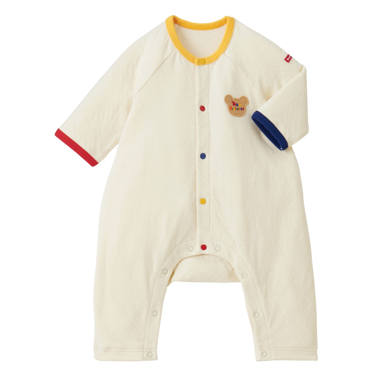 新品未使用　タグ付き　ミキハウス　カバーオール　マイクロファー　60〜80 マイクロファーカバーオール – ミキハウスオフィシャルサイト