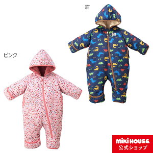 ミキハウス ホットビスケッツ mikihouse ジャンプスーツ〈S-M（70cm-90cm）〉 ベビー 赤ちゃん 男の子 女の子