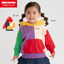 ミキハウス ホットビスケッツ mikihouse パーカー（80cm-120cm） ベビー服 キッズ 子供服 こども 男の子 女の子 トップス フーディー トレーナー スウェット