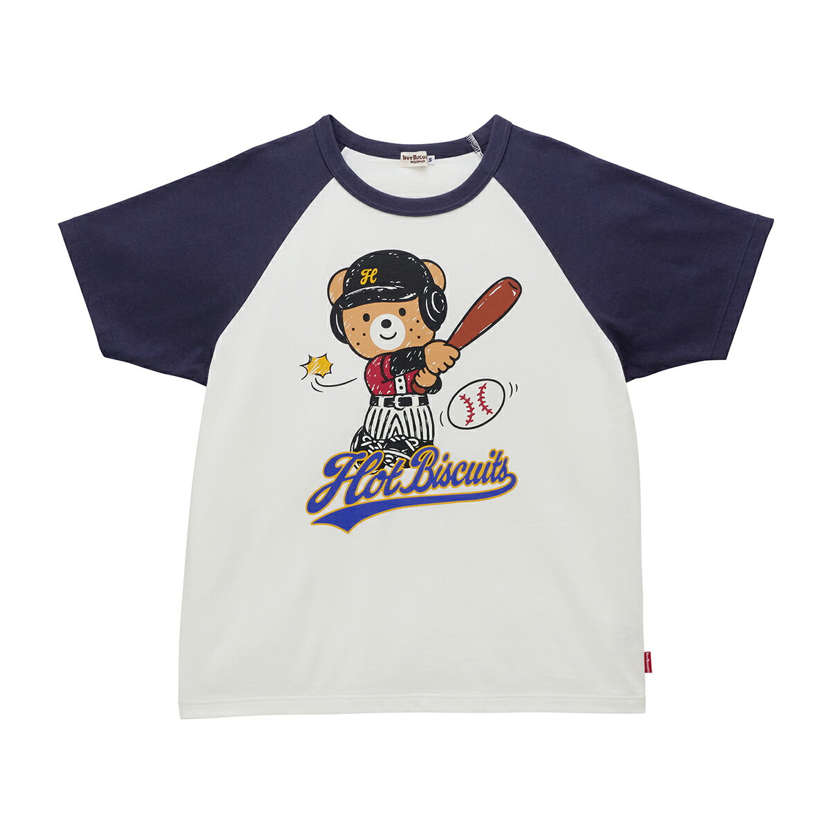 ＼2025新作／【ミキハウス公式ショップ】ミキハウス ホットビスケッツ mikihouse 半袖Tシャツ（大人用）＜S-L（155cm-185cm）＞ トップス 半そで パパ ママ ユニセックス ペア お揃い リンクコーデ キャラクター