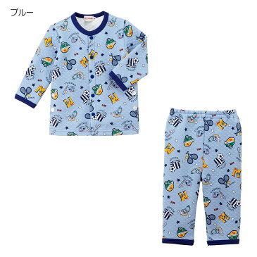 ミキハウス mikihouse ニットキルト長袖パジャマ(80cm-130cm) 男の子 ベビー服 ベビー 子ども こども 子供服 キッズ 寝巻