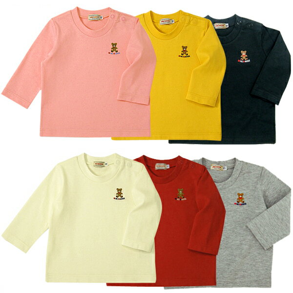 ☆ミキハウス☆Every Day☆mikihouse長袖Tシャツ(70cm-130cm)