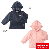 ミキハウス mikihouse 虫よけ加工メッシュパーカー〈S-L（80cm-130cm）〉キッズ 子供服 こども はおり 羽織 ながそで 長袖 男の子 女の子 アウトドア