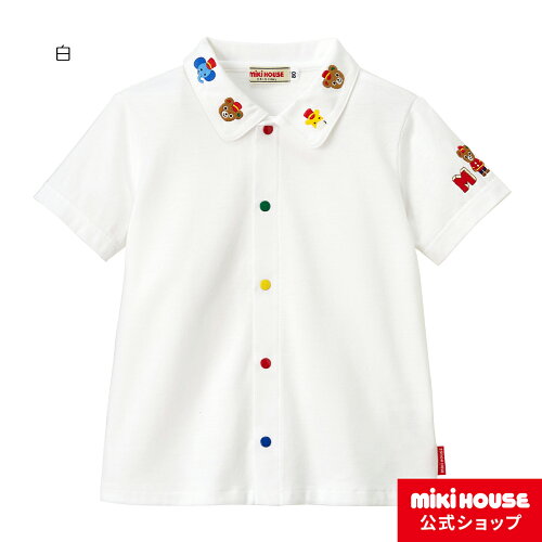 ミキハウス mikihouse 半袖ブラウス（70cm-120cm） ベビー服 子供服 ...