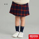 ミキハウス mikihouse スカート＜S(100-110cm)・M(120-130cm)・L(140-150cm)＞ キッズ 子供服 こども 女の子 チェック スポーツ ジュニアゴルフ