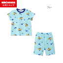 【ミキハウス公式ショップ】ミキハウス mikihouse 半袖パジャマ(6分丈パンツ)<80cm・90cm・100cm・110cm・120cm・130cm> ベ...
