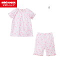 【ミキハウス公式ショップ】ミキハウス mikihouse 半袖パジャマ(6分丈パンツ)<80cm・90cm・100cm・110cm・120cm> ベビー ベビー...