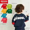 \2024新作/【ミキハウス公式ショップ】ミキハウス mikihouse【WEB限定】ロゴトレーナー<80cm・90cm・100cm・110cm・120cm・1...