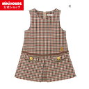 【30日限定!ポイント5倍】【ミキハウス公式ショップ】ミキハウス mikihouse ジャンパースカート<90cm・100cm・110cm・120cm・130c...