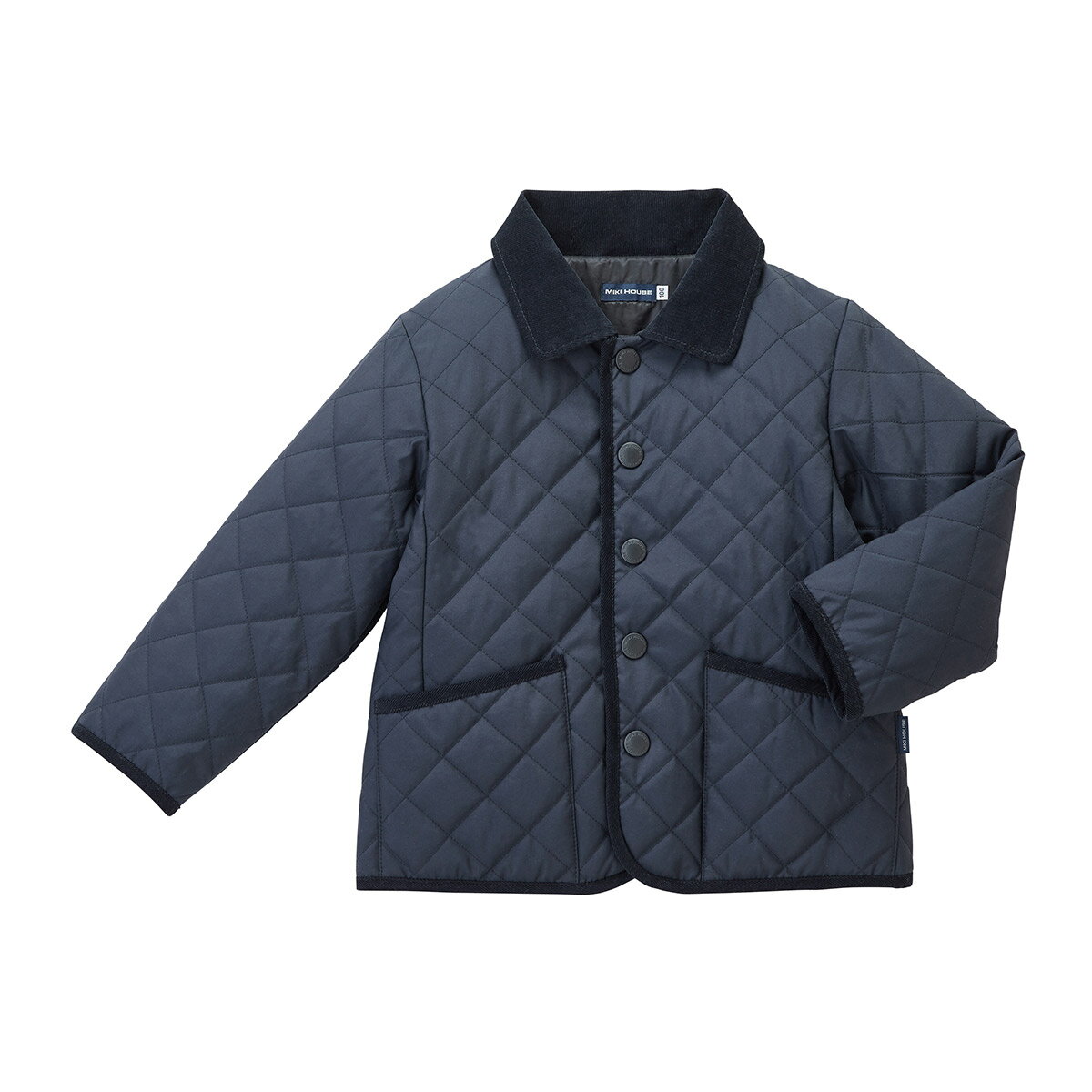 【ポイント10倍!12/5 23:59まで】【ミキハウス公式ショップ】ミキハウス mikihouse キルティングジャンパー<100cm・110cm・120cm...