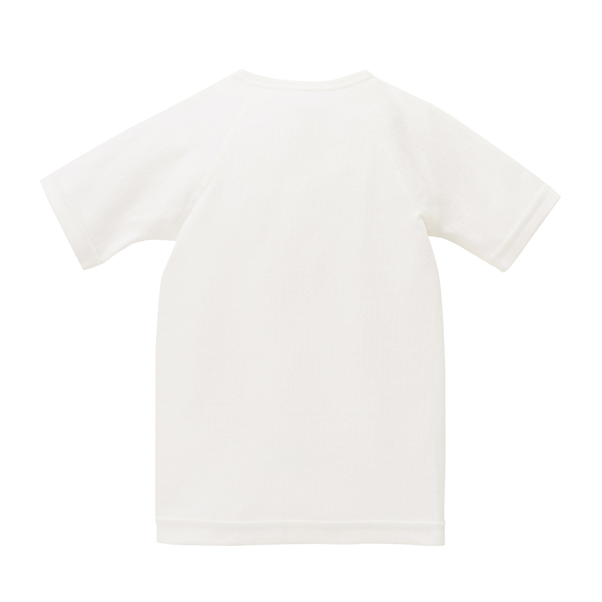 【ミキハウス公式ショップ】ミキハウス mikihouse ピュアベールロゴニットガーゼ短肌着＜50-60cm・60-70cm＞ ベビー服 子供服 赤ちゃん 新生児 女の子 男の子 日本製 抗菌 抗ウイルス 出産準備 出産祝い プレゼント ギフト 3