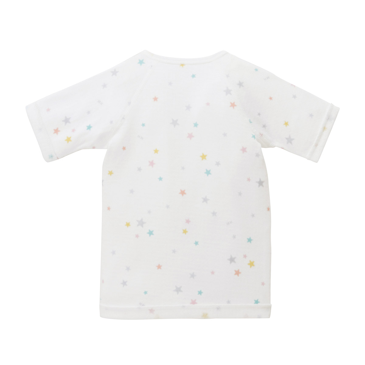 【ポイント5倍！17日 23:59まで】【ミキハウス公式ショップ】ミキハウス mikihouse ピュアベールニットガーゼ短肌着(50cm・60cm) ベビー服 子供服 赤ちゃん 新生児 女の子 男の子 日本製 抗菌 抗ウイルス 出産準備 出産祝い プレゼント ギフト