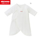 【ミキハウス公式ショップ】ミキハウス mikihouse ピュアベールロゴニットガーゼコンビ肌着<50-60cm・60-70cm> ベビー服 子供服 赤ちゃん ...
