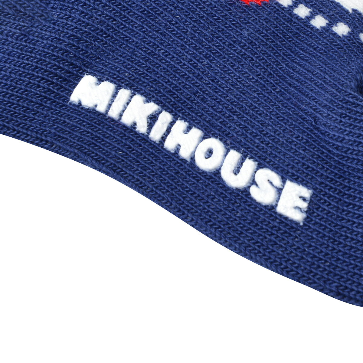 ミキハウス mikihouse デッキシューズ柄マリンソックス(7cm-13cm) ベビー 赤ちゃん 靴下 男の子 女の子