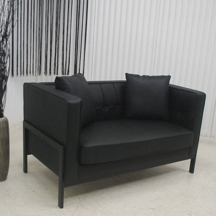 展示現品 2Pソファー ブラック