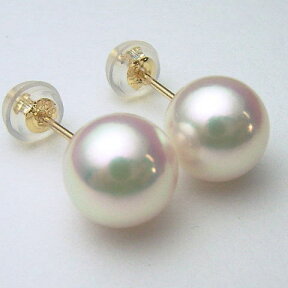 Pt900/K18/K14WGアコヤ真珠ピアス(イヤリング　チャーム )【8mm-8.5mm】ewn-5861【花珠級】【激安】【送料無料】(あこや真珠 和珠 あこや本真珠 パールピアス アコヤ本真珠 本真珠 パール 直結 18金　プラチナ900 ピアス 真珠イヤリングもOK)【楽ギフ_包装】