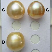 K18/K14WG南洋白蝶真珠ペンダントトップ(ナチュラルゴールド)【14mm-15mm】psq-5997【訳あり】【激安】【送料無料】(南洋真珠ペンダントナチュラルゴールド真珠ペンダントネックレス用本真珠パールペンダントルース伊勢志摩18金)【楽ギフ_包装】