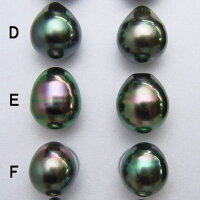 K18/K14WGタヒチ黒蝶真珠ピアス【9mm-10mm】【ピーコックグリーン】ekl-5573【送料無料】【激安】【訳あり】(黒真珠本真珠タヒチ産パールピアス南洋黒蝶真珠パールぶら下り18金)【楽ギフ_包装】