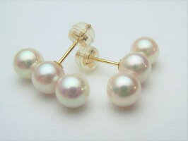 Pt900/K18/K14WGアコヤ真珠ピアス【5.5mm-6mm】ewu-7084【花珠級】【激安】【送料無料】(真珠ピアスラインピアスあこや真珠和珠あこや本真珠パールピアスアコヤ本真珠本真珠パール直結18金ホワイトゴールドデザインピアス)