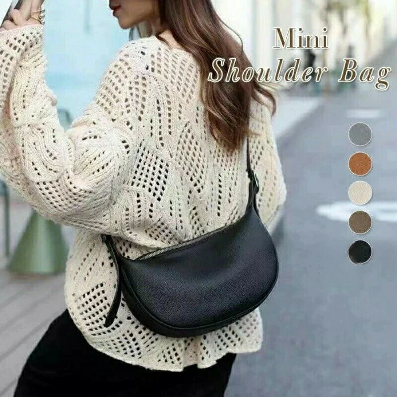 【送料無料】ショルダーバッグ ハーフムーンバッグ 2WAYバッグ ミニショルダーバッグ レディース ワンショルダー バッグ 太ベルト 斜め掛け 小さめ トートバッグ ミニバッグ おしゃれ バッグ コンパクト カジュアル おしゃれ かわいい JOLNN