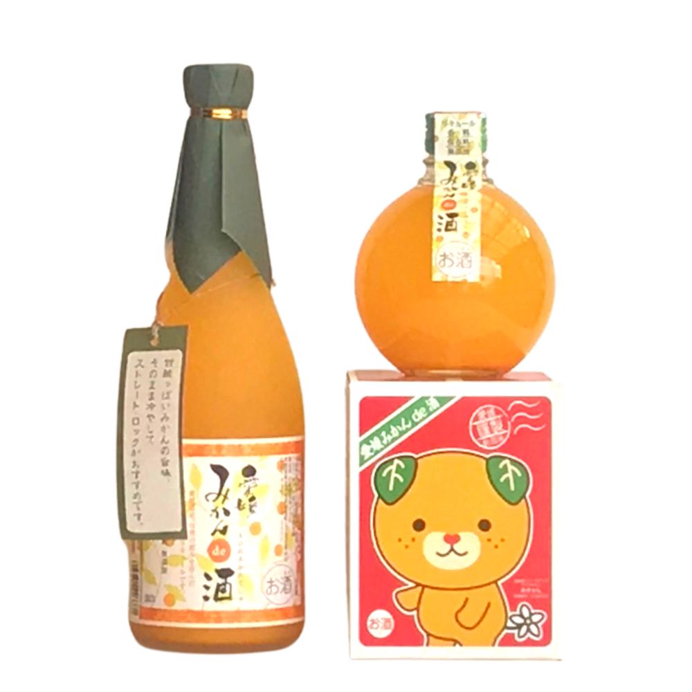 愛媛みかんde酒　「みかんで酒」720ml　近藤酒造　華姫桜