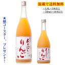 あらごしりんご1.8L／720ml（梅乃宿酒造・奈良県 ）【1.8L×5本以上、720ml×10本以上で送料無料！】