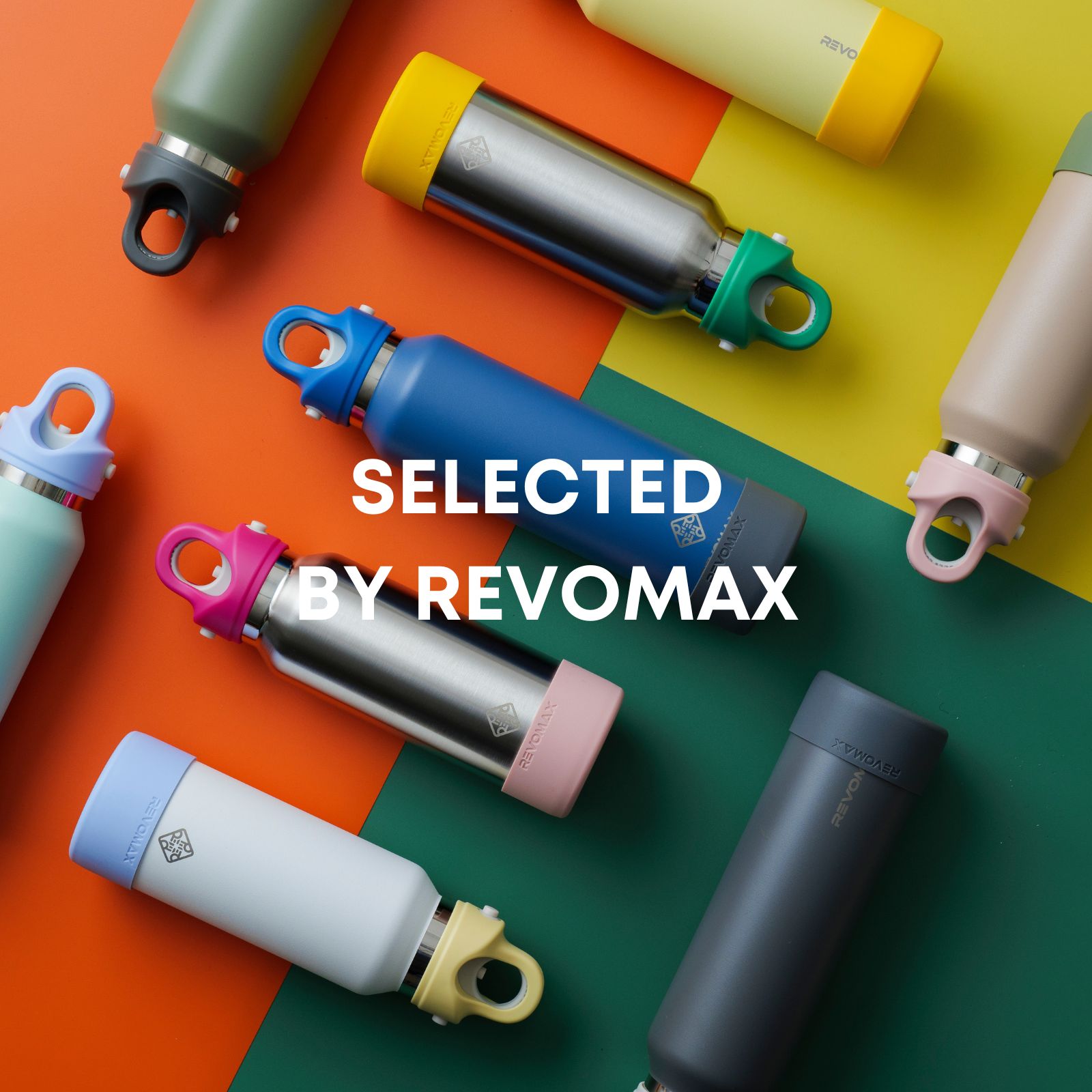 P5倍SELECTED by REVOMAX 真空断熱 保冷 保温 炭酸ok アウトドア スポーツ ヨガ 酵素ドリンク ファスティング 炭酸水 ギフト プレゼント メーカー保証付き
