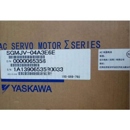 新品 ◆送料無料◆ YASKAWA / 安川電機 SGMJV-04A3E6E サーボモーター