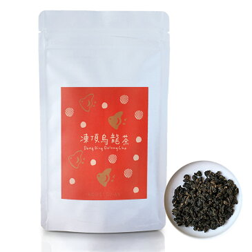 【台湾茶藝館 狐月庵】 凍頂烏龍茶 茶葉　50g入り 台湾茶 台湾四大銘茶 烏龍茶