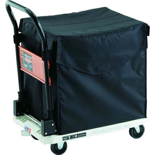 【トラスコ】樹脂台車　カルティオ　CHBハンドトラックボックス付　樹脂ストッパー付　ホワイト