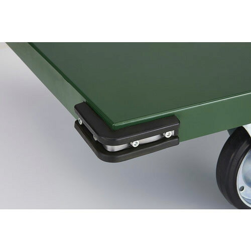 【トラスコ】鋼鉄製運搬車 1トン 900X600 緑 [2]