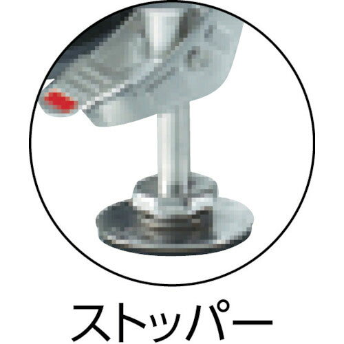 【トラスコ】オールSUS台車900X600 ストッパー付 [2]