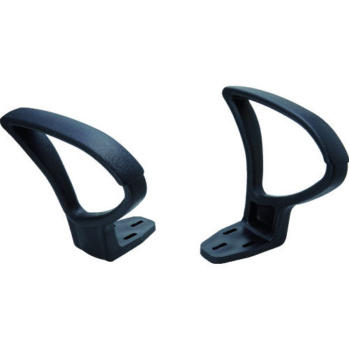 【トラスコ】オフィスチェア　ダブルクッション　長時間椅子　専用肘掛