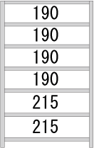 【送料無料】 業務用スチールラック 組立簡単タイプ 耐荷重:1段100kg 【高さ1500 x 横幅875 x 奥行450 x 棚板7枚(有効段数6段)】 [3]
