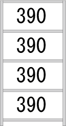 扶桑金属工業 中量ラック WS1509L04R 単連:連結タイプ 棚：4段(天板含む) [法人限定][送料別途お見積り]