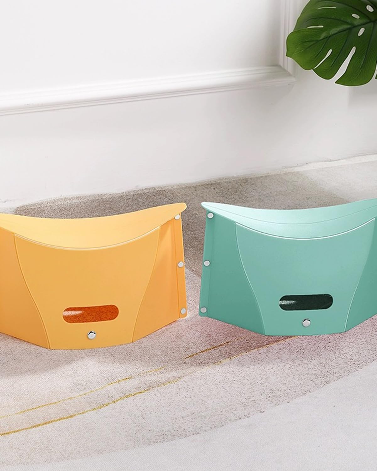 2個折畳椅子 コンパクト 折りたたみ椅子 折り畳み椅子 軽量 コンパクト 折り畳み椅子 軽量 コンパクト キャンプ 椅子 椅子 折りたたみ アウトドア チェア 省スペース収納便利軽量折りたたみ椅子 運動会ハイキングアウトドア用（2点入り）のサムネイル