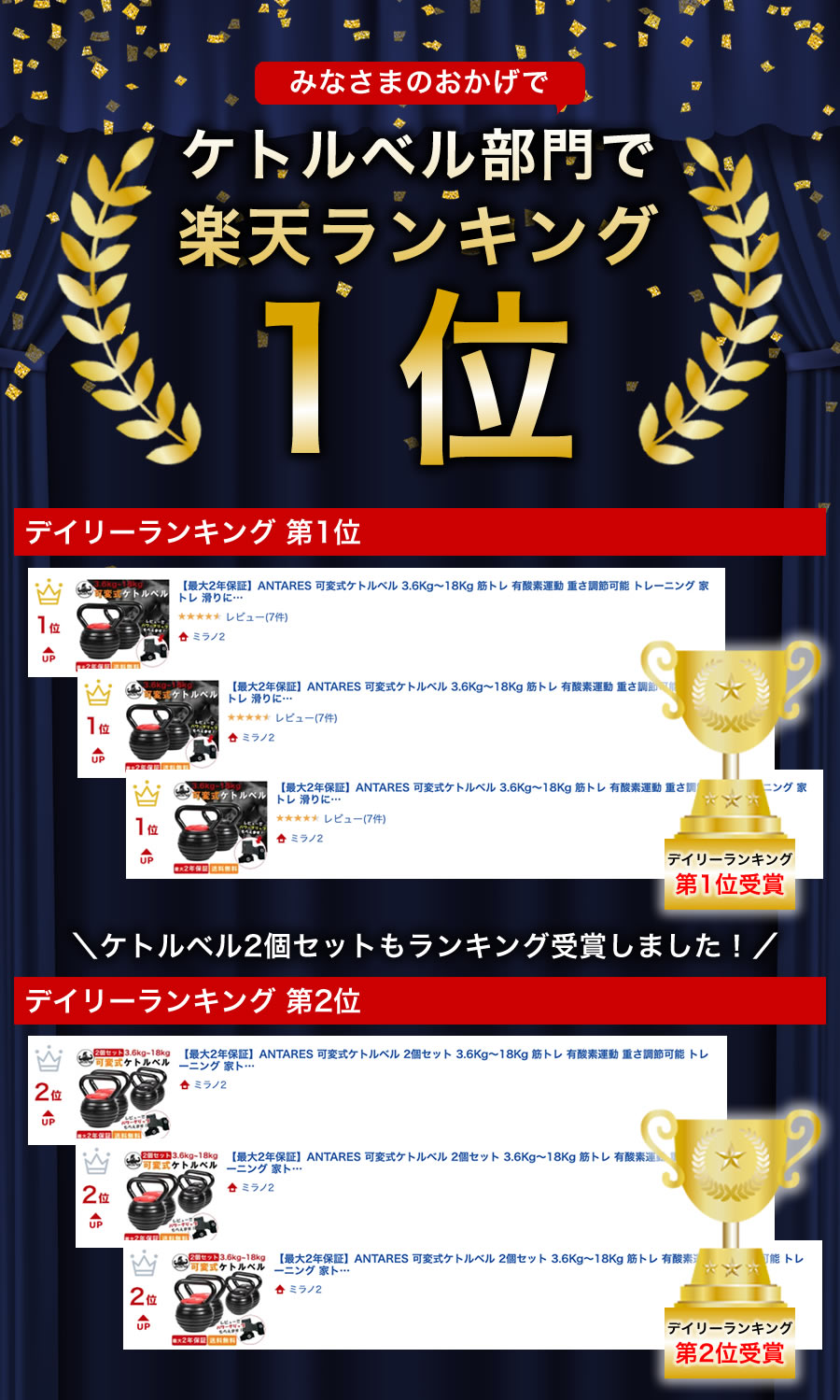 【特典付き】【最大2年保証】ANTARES 可変式ケトルベル ケトルベル 2個セット 3.6Kg-18Kg 筋トレ 有酸素運動 重さ調節 トレーニング 家トレ 滑りにくい シェイプアップ マルチジム ウェイトトレーニング フィットネス エクササイズ ダイエット ストレッチ 腹筋 背筋通販格安セール情報 楽天 通販