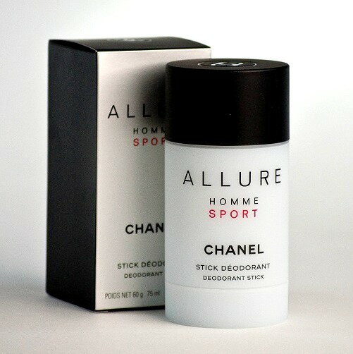 【箱イタミ特価】シャネル デオドラントスプレー アリュール スポーツ オム スティック 75ml CHANEL ALLURE HOMME DEO STICK 消臭剤 香水 メンズ 男性用★シャネル デオドラントスプレー オム 3145891237009 123700 シャネル デオドラントスプレー 正規品直輸入