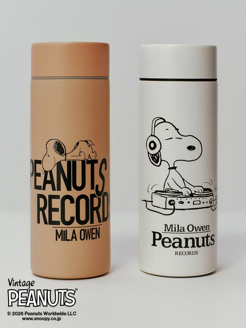 【SALE／20%OFF】【PEANUTS RECORDS】保冷保温タンブラー Mila Owen ミラオーウェン ファッション雑貨 その他のファッション雑貨 ホワイト ピンク【RBA_E】【送料無料】[Rakuten Fashion] milaowen-10005979 Mila Owen/ミラオーウェン サンプル画像3