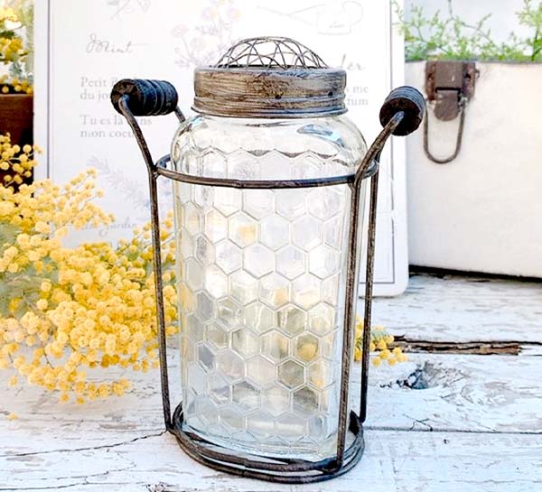 SPICE スパイス ガラス 花瓶 フラワーベース アイアンボトルベースS (IRON BOTTLE VASE)