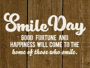 オリジナルステンシルシート Smile Day