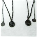 ネックレス シンプルコインのアンティークネックレス KN15079-15080【ペンダント】【ネックレス】